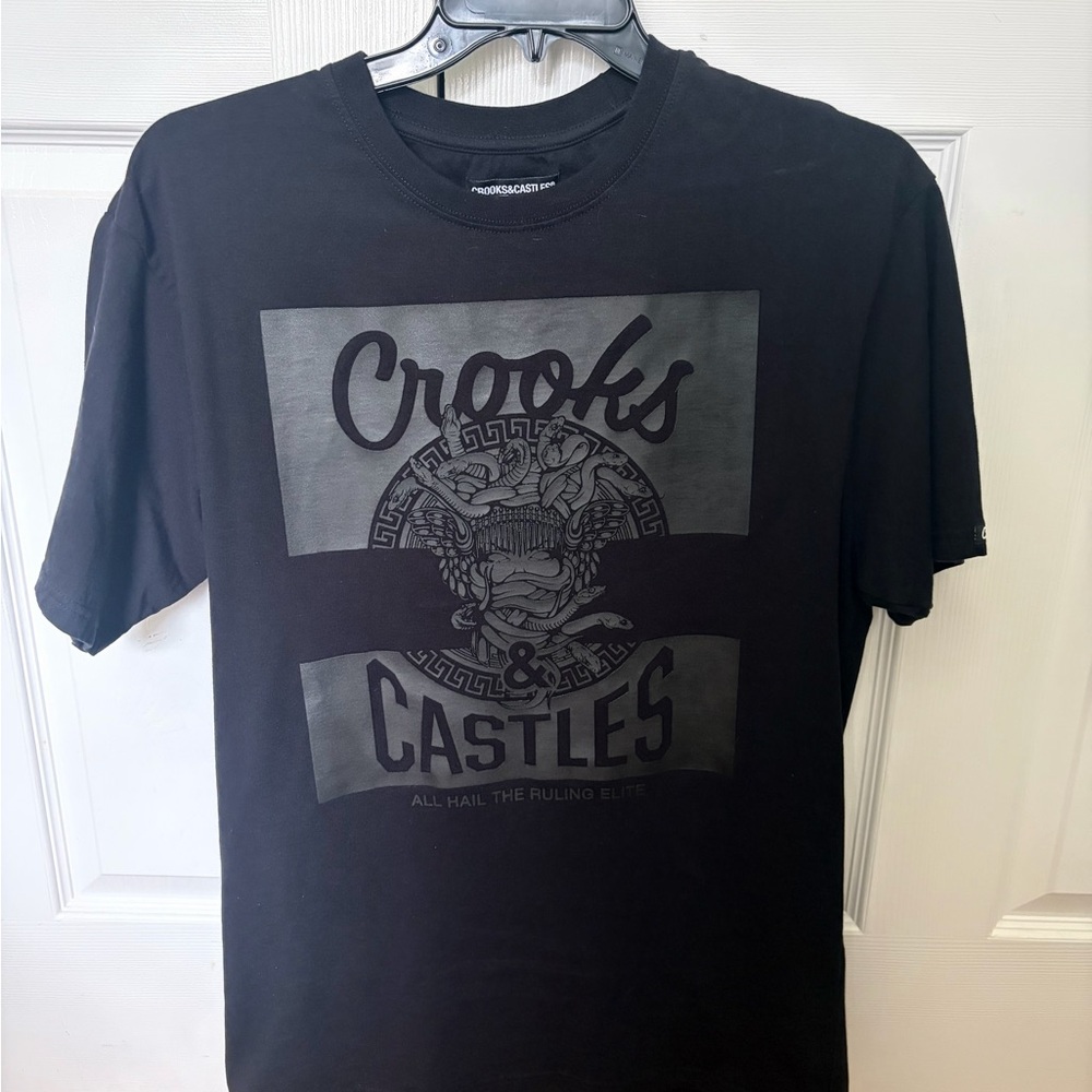 Crooks & Castles Charcoal Graphic Tee